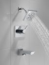 DELTA Pivotal Monitor 14 Series H2OKINETIC Tub and Shower Trim — Lumicoat® Chrome
