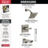 DELTA Pivotal Monitor 14 Series H2OKINETIC Tub and Shower Trim — Lumicoat® Stainless
