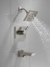 DELTA Pivotal Monitor 14 Series H2OKINETIC Tub and Shower Trim — Lumicoat® Stainless
