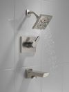 DELTA Pivotal Monitor 14 Series H2OKINETIC Tub and Shower Trim — Lumicoat® Stainless