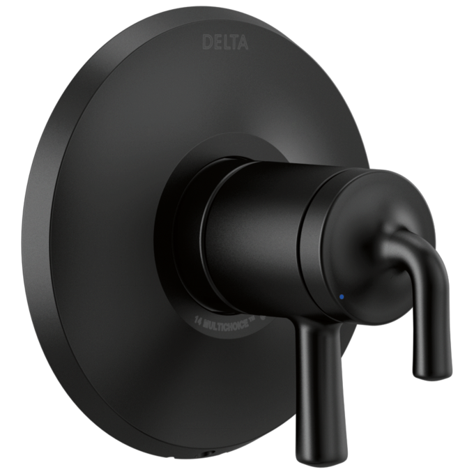 DELTA Kayra Monitor 17 Series Valve Trim Only — Matte Black