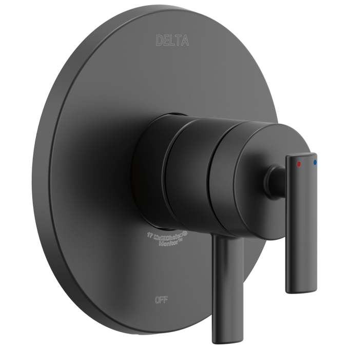DELTA Altado Monitor 17 Series Valve Only Trim — Matte Black