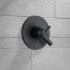DELTA Trinsic Monitor 17 Series Valve Only Trim — Matte Black