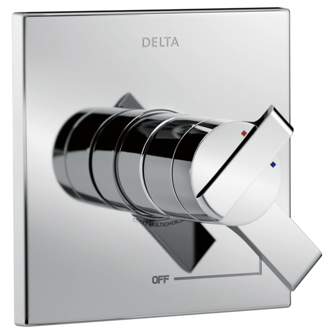DELTA Ara Monitor 17 Series Valve Only Trim — Chrome