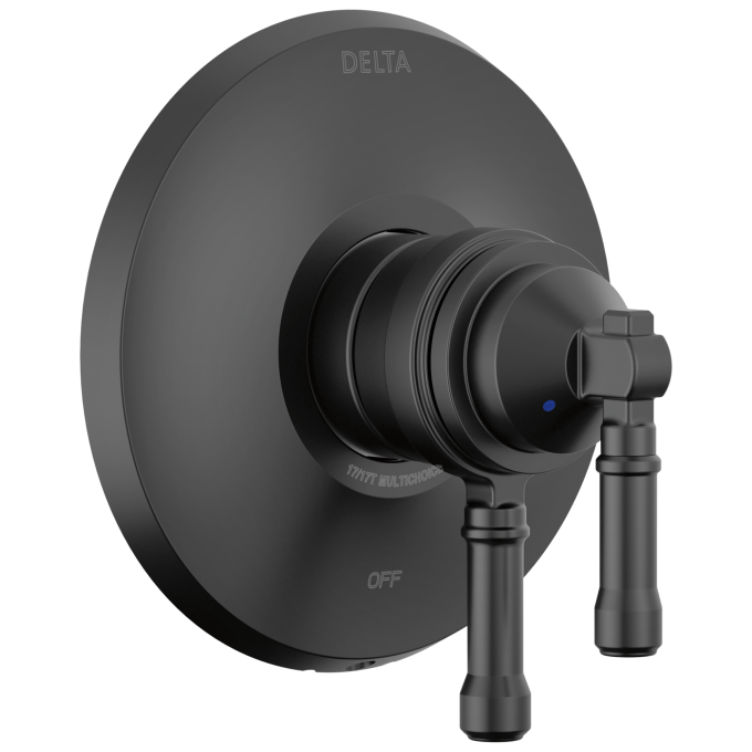 DELTA Broderick 17 Series Valve Only Trim — Matte Black