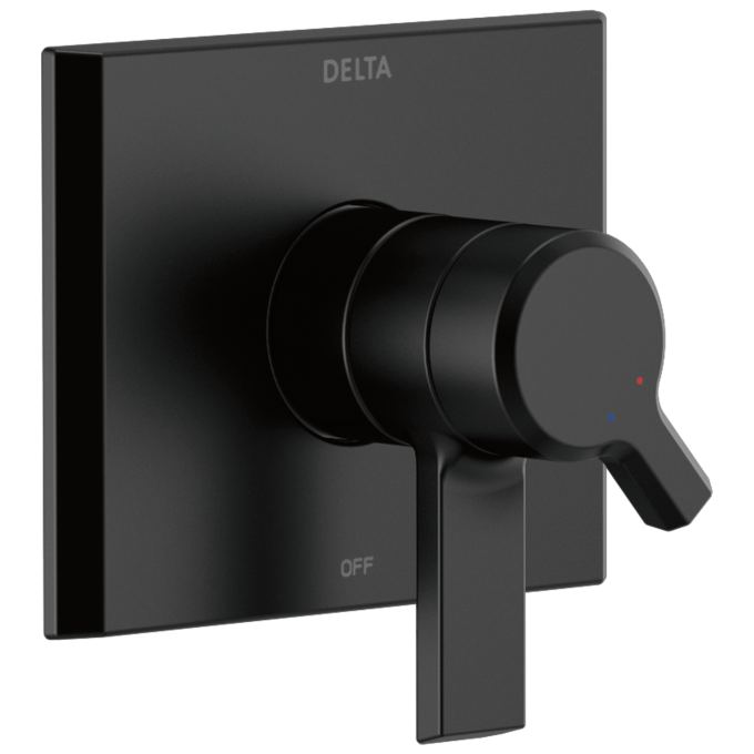 DELTA Pivotal Monitor 17 Series Valve Only Trim — Matte Black