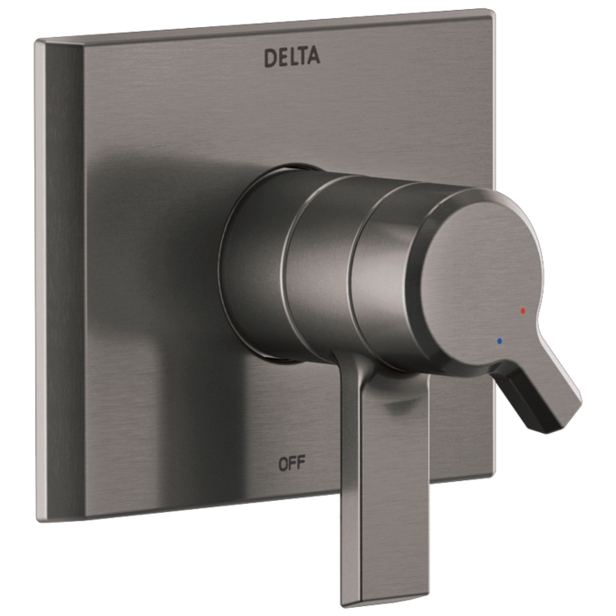 DELTA Pivotal Monitor 17 Series Valve Only Trim — Lumicoat® Black Stainless