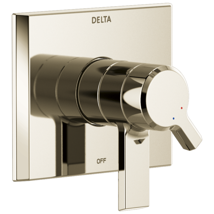 DELTA Pivotal Monitor 17 Series Valve Only Trim — Lumicoat® Polished Nickel