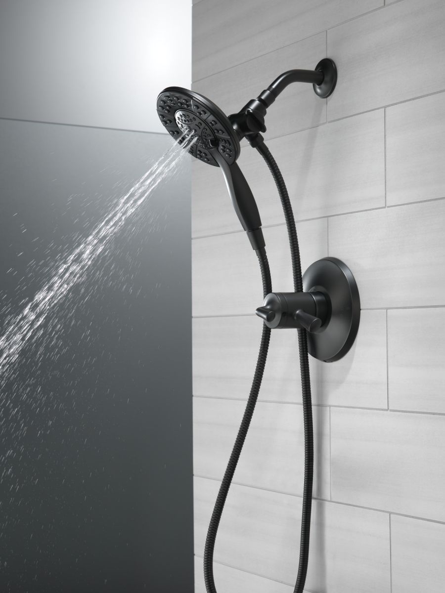 DELTA Kayra Monitor 17 Series Shower Trim — Matte Black