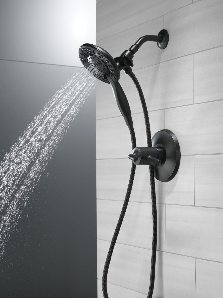 DELTA Kayra Monitor 17 Series Shower Trim — Matte Black