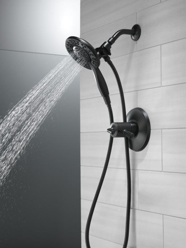 DELTA Kayra Monitor 17 Series Shower Trim — Matte Black