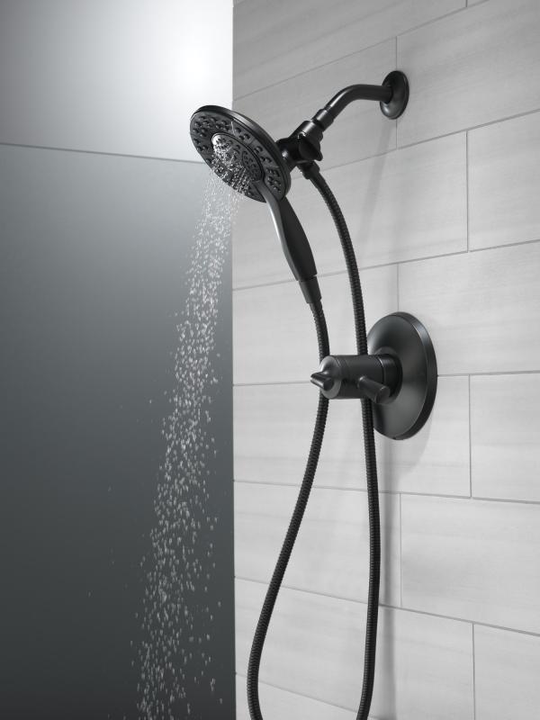 DELTA Kayra Monitor 17 Series Shower Trim — Matte Black