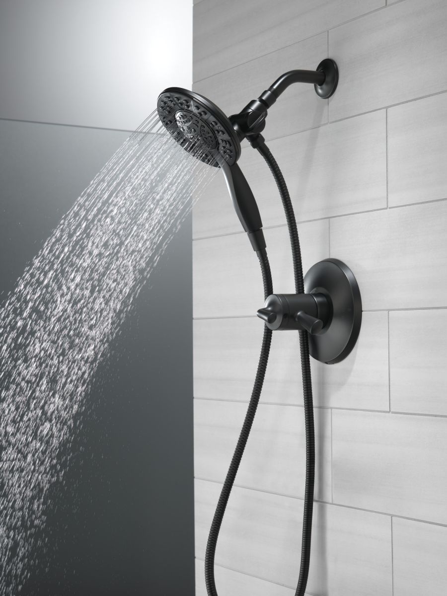 DELTA Kayra Monitor 17 Series Shower Trim — Matte Black