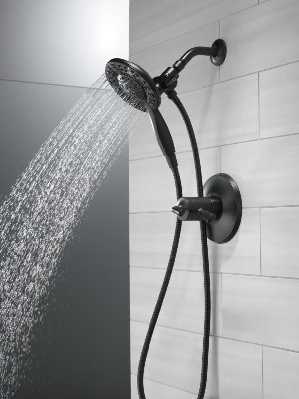 DELTA Kayra Monitor 17 Series Shower Trim — Matte Black