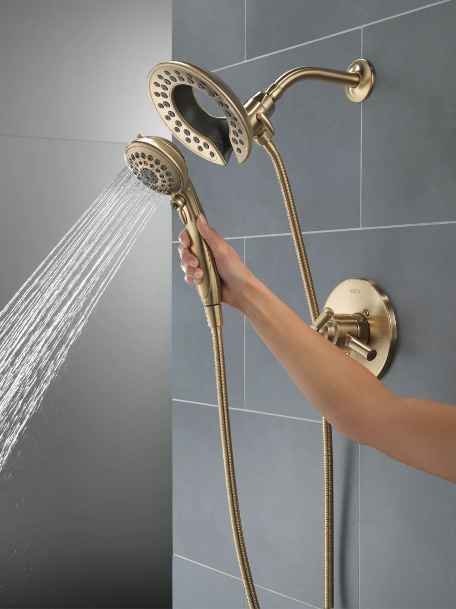 DELTA Saylor Monitor 17 Series Shower Trim with In2ition — Champagne Bronze