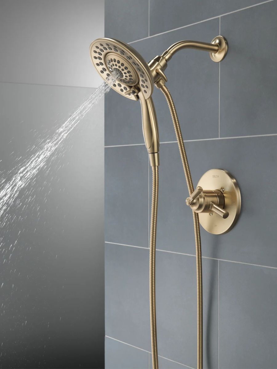 DELTA Saylor Monitor 17 Series Shower Trim with In2ition — Champagne Bronze
