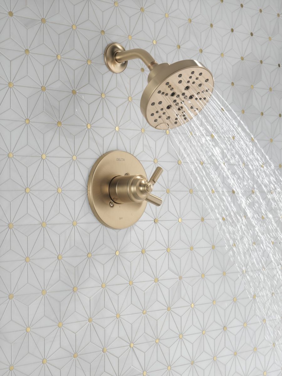DELTA Saylor Monitor 17 Series Shower Trim — Champagne Bronze