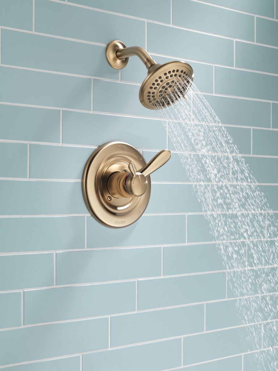 DELTA Lahara Monitor 17 Series Shower Trim — Champagne Bronze