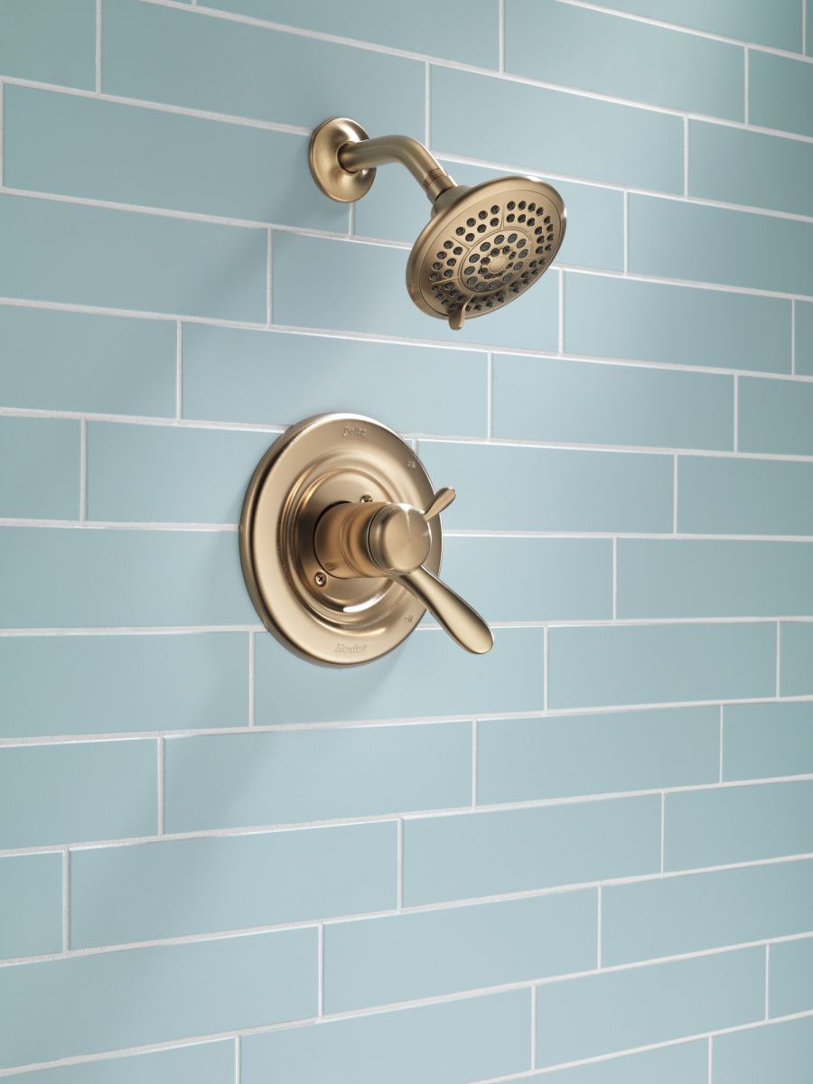 DELTA Lahara Monitor 17 Series Shower Trim — Champagne Bronze