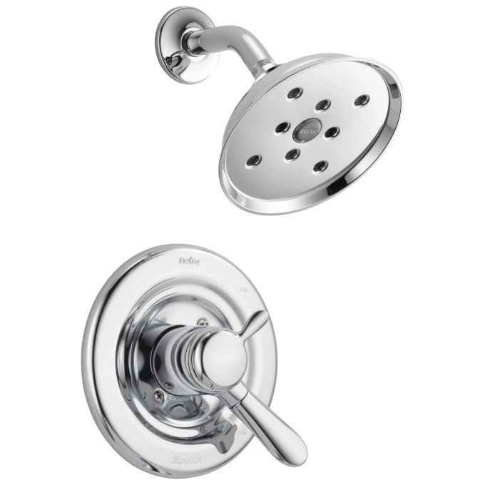 DELTA Lahara Monitor 17 Series H2OKINETIC Shower Trim — Chrome