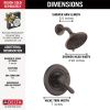 DELTA Lahara Monitor 17 Series Shower Trim — Venetian Bronze