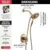 DELTA Altado Monitor 17 Series Shower Trim with In2ition — Champagne Bronze