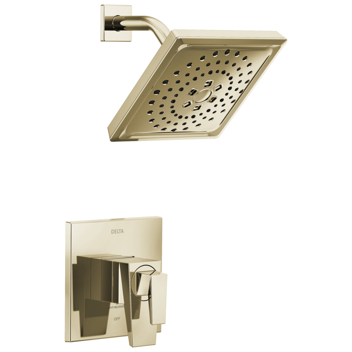 DELTA Trillian 17 Series H2Okinetic Shower Only Trim — Lumicoat® Polished Nickel