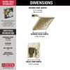 DELTA Trillian 17 Series H2Okinetic Shower Only Trim — Lumicoat® Polished Nickel