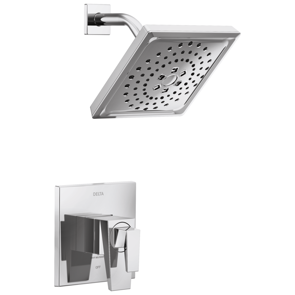 DELTA Trillian 17 Series H2Okinetic Shower Only Trim — Lumicoat® Chrome