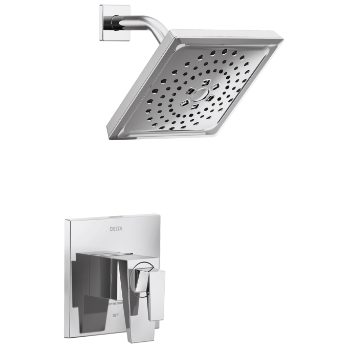 DELTA Trillian 17 Series H2Okinetic Shower Only Trim — Lumicoat® Chrome