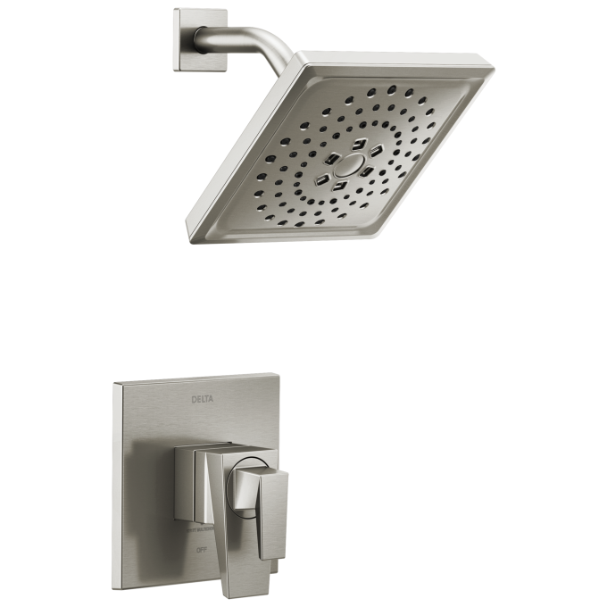 DELTA Trillian 17 Series H2Okinetic Shower Only Trim — Lumicoat® Stainless