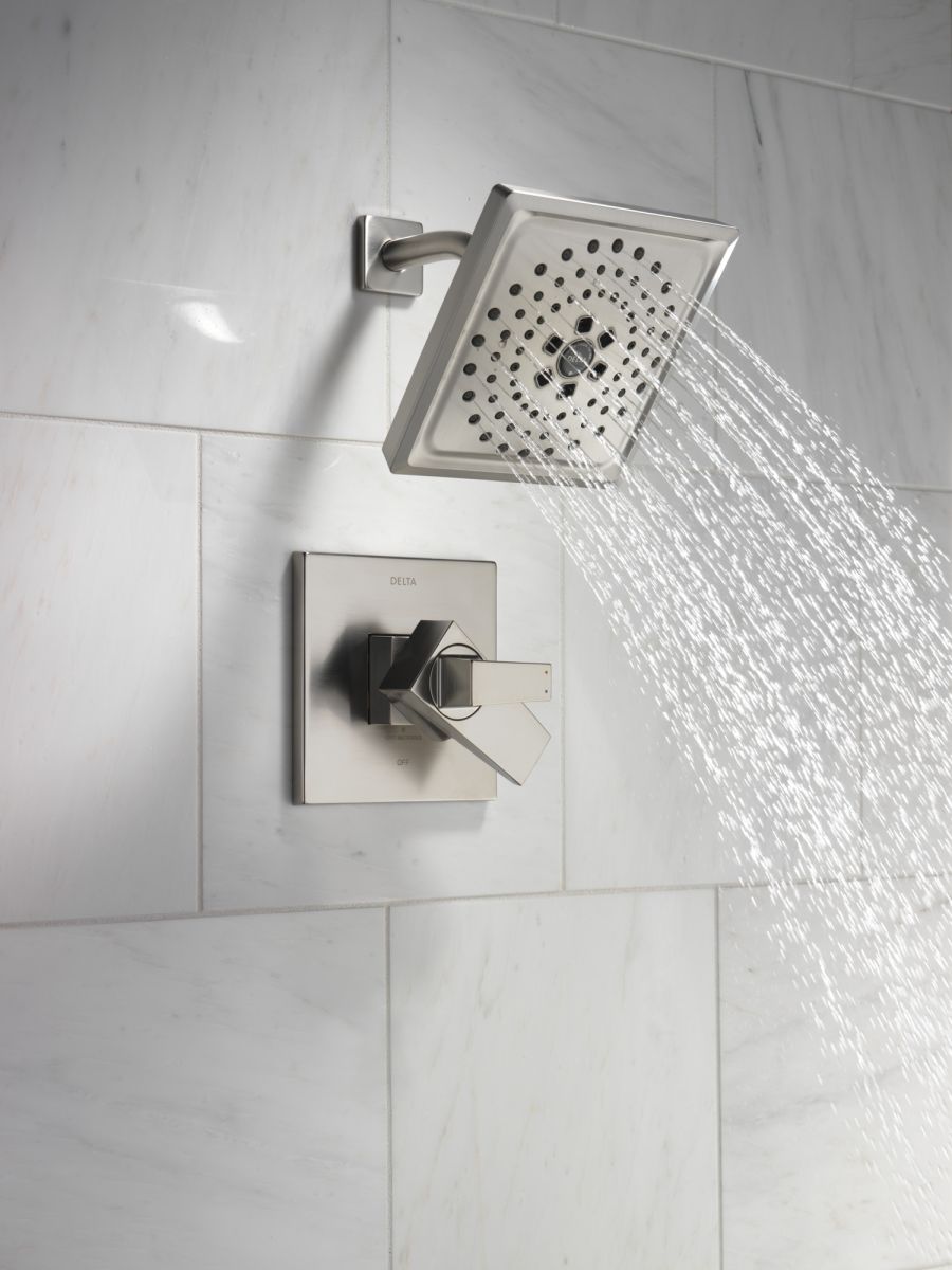 DELTA Trillian 17 Series H2Okinetic Shower Only Trim — Lumicoat® Stainless
