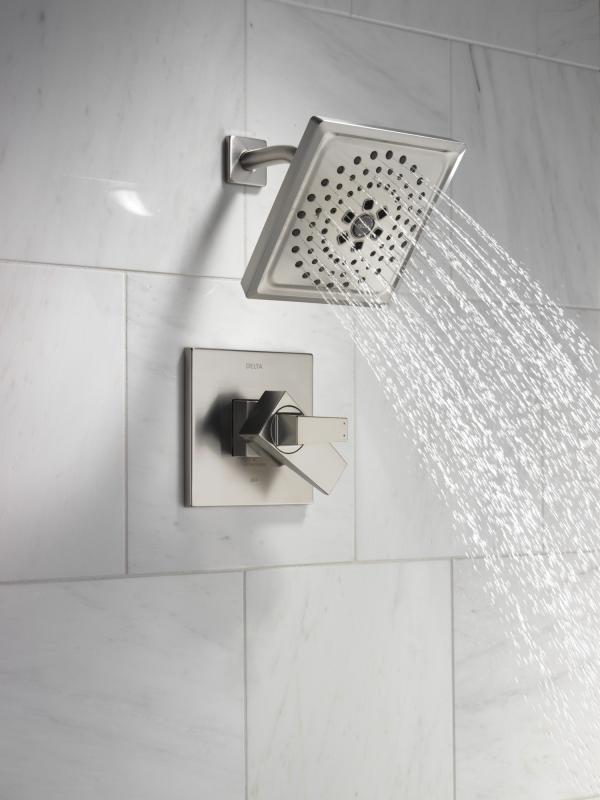 DELTA Trillian 17 Series H2Okinetic Shower Only Trim — Lumicoat® Stainless