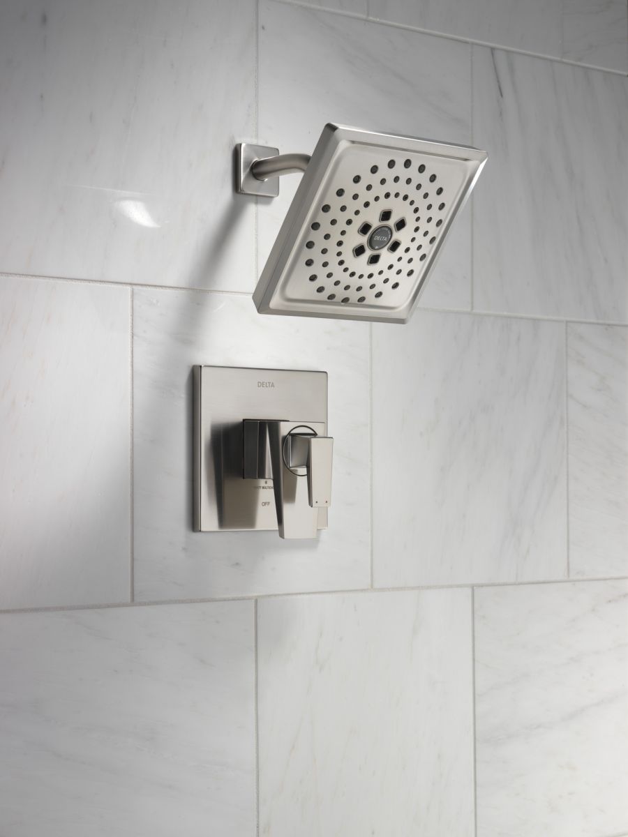DELTA Trillian 17 Series H2Okinetic Shower Only Trim — Lumicoat® Stainless