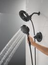 DELTA Bonacci 17 Series Shower Trim with In2ition Shower Head — Matte Black