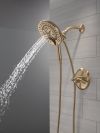 DELTA Bonacci 17 Series Shower Trim with In2ition Shower Head — Lumicoat® Champagne Bronze