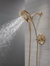 DELTA Bonacci 17 Series Shower Trim with In2ition Shower Head — Lumicoat® Champagne Bronze