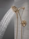 DELTA Bonacci 17 Series Shower Trim with In2ition Shower Head — Lumicoat® Champagne Bronze