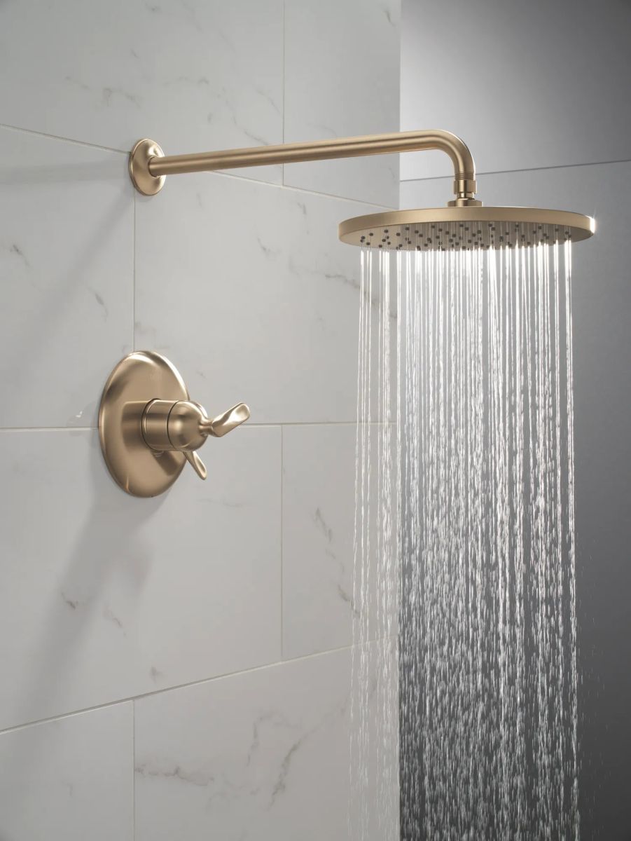 DELTA Bonacci 17 Series Shower Trim — Lumicoat® Champagne Bronze