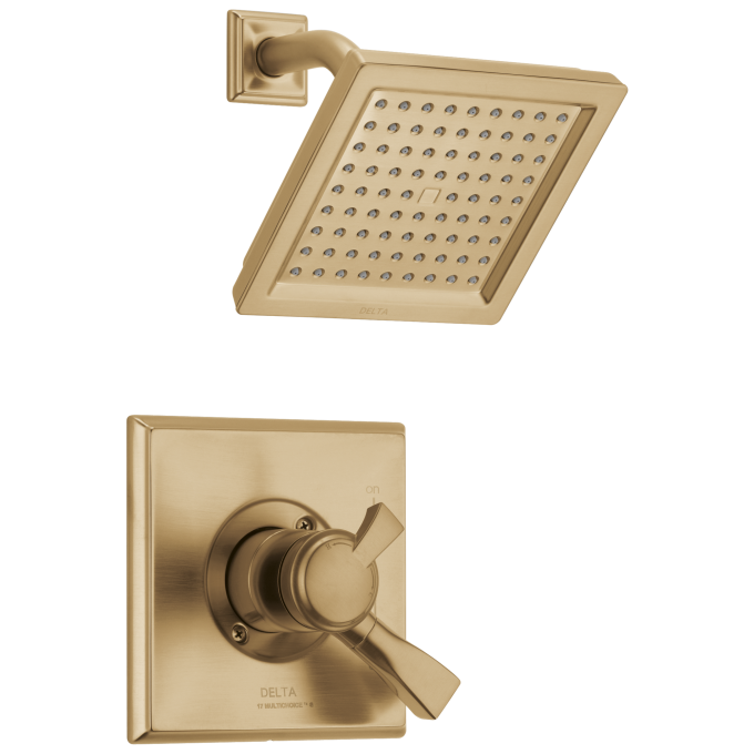 DELTA Dryden Monitor 17 Series Shower Trim — Champagne Bronze
