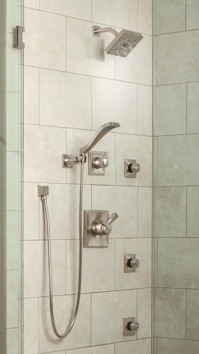 DELTA Dryden Monitor 17 Series Shower Trim — Stainless