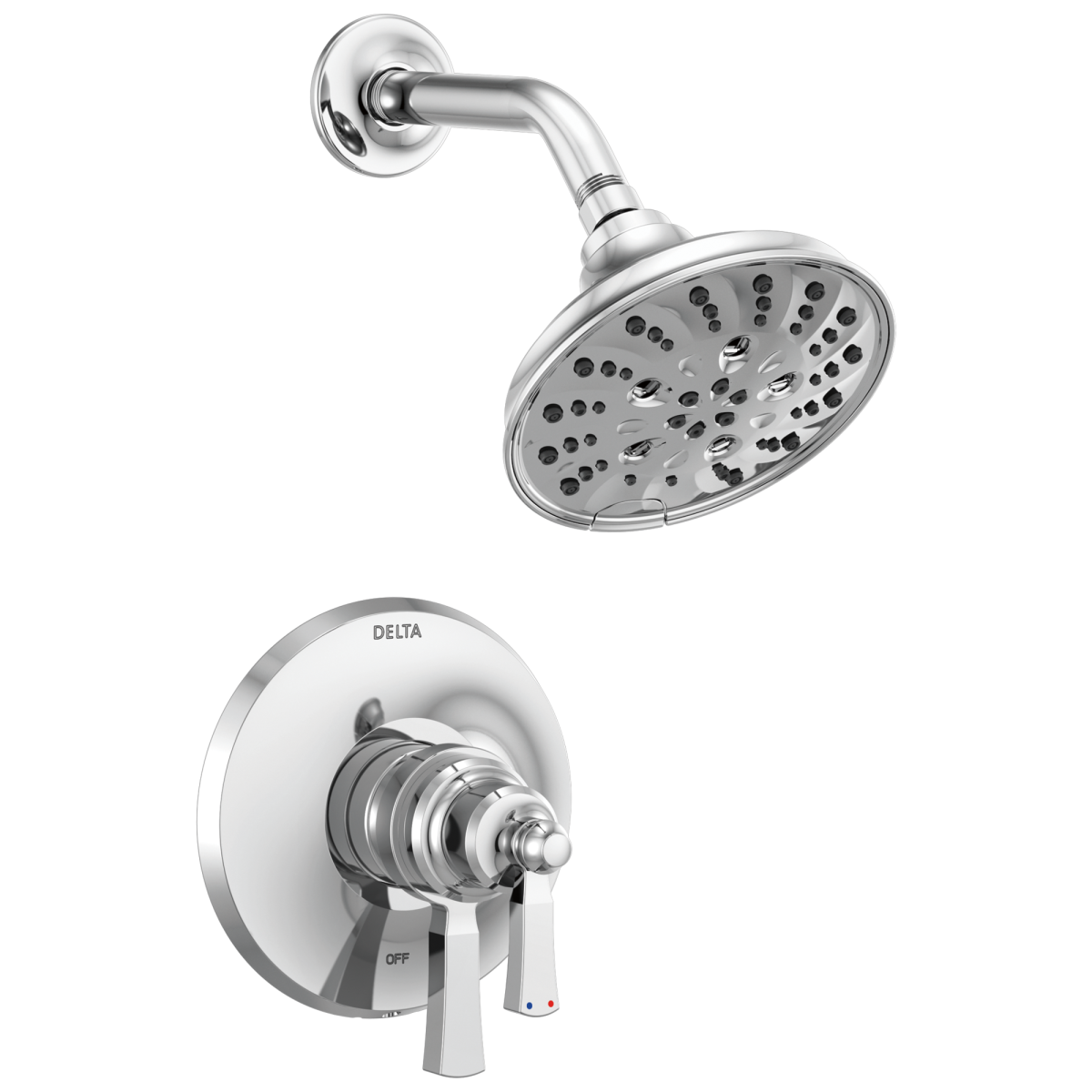 DELTA Dorval Monitor 17 Series Shower Trim — Chrome