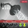 DELTA Dorval Monitor 17 Series Shower Trim — Matte Black