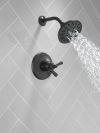 DELTA Dorval Monitor 17 Series Shower Trim — Matte Black