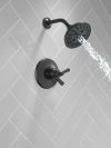DELTA Dorval Monitor 17 Series Shower Trim — Matte Black