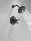 DELTA Dorval Monitor 17 Series Shower Trim — Matte Black