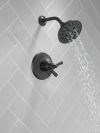 DELTA Dorval Monitor 17 Series Shower Trim — Matte Black