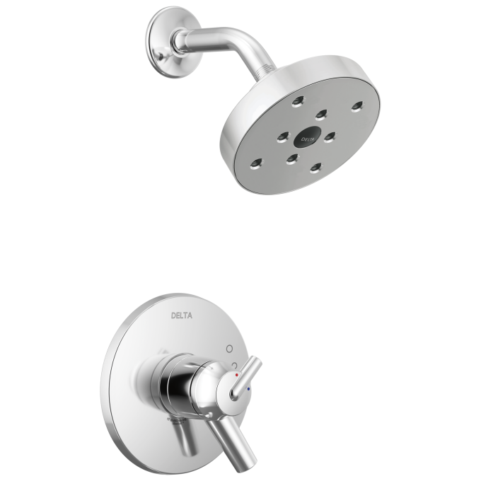 DELTA Trinsic Monitor 17 Series H2OKINETIC Shower Trim — Chrome