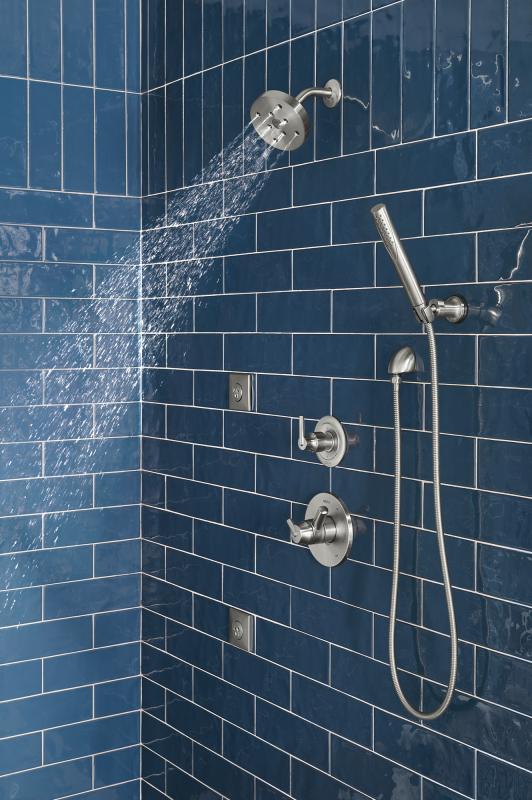 DELTA Trinsic Monitor 17 Series H2OKINETIC Shower Trim — Stainless