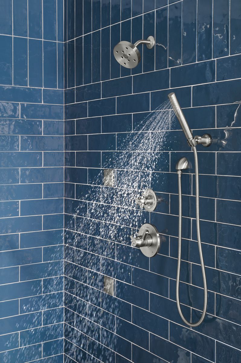 DELTA Trinsic Monitor 17 Series H2OKINETIC Shower Trim — Stainless